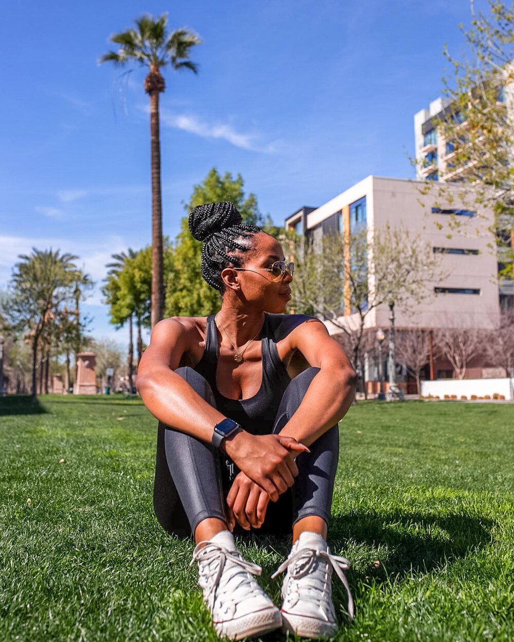 Soaking up the sun between meals in Phoenix! Sharing a list of Black Owned Restaurants below. 🤎

📍The Larder + The Delta (@thelarderphx)
📍Lolo&rsquo;s Chicken &amp; Waffles (@loloschickenandwaffles)
📍Monroe&rsquo;s Hot Chicken (@monroeshotchicken)
📍Trapp Haus (@trapphausbbq)
📍Honey Bear&rsquo;s BBQ (@honeybearsbbq)
📍Rag&rsquo;s Real Chicken &amp; Waffles
📍Jupiter Rings, Vegan (@jupiterringsky)
📍Breakfast Bitch (@breakfastbitch_az)
📍Hint of Soul
📍Stacy&rsquo;s Off the Hook BBQ &amp; Soul Food 
📍Mrs. White&rsquo;s Golden Rule Cafe
📍The Breadfruit &amp; Rum Bar (@thebreadfruit)

I was lucky enough to try most of these and will more on the items I love soon. The Breadfruit &amp; Rum Bar is not open for dine in but keep an eye out for their jerk pop up&rsquo;s and @bigmarbleorganics, their latest venture! I got a chance to chat with Dwayne, the owner while I was here and cannot wait to share more on the blog.