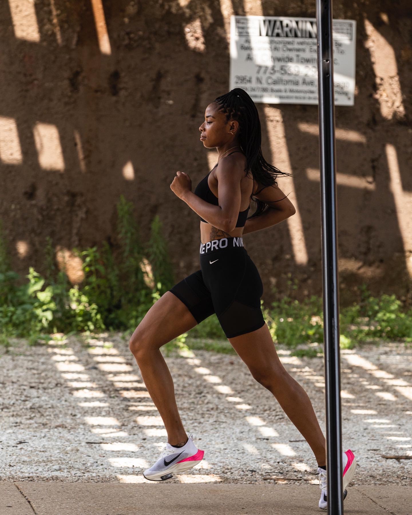 Kira West Nike Running Chicago